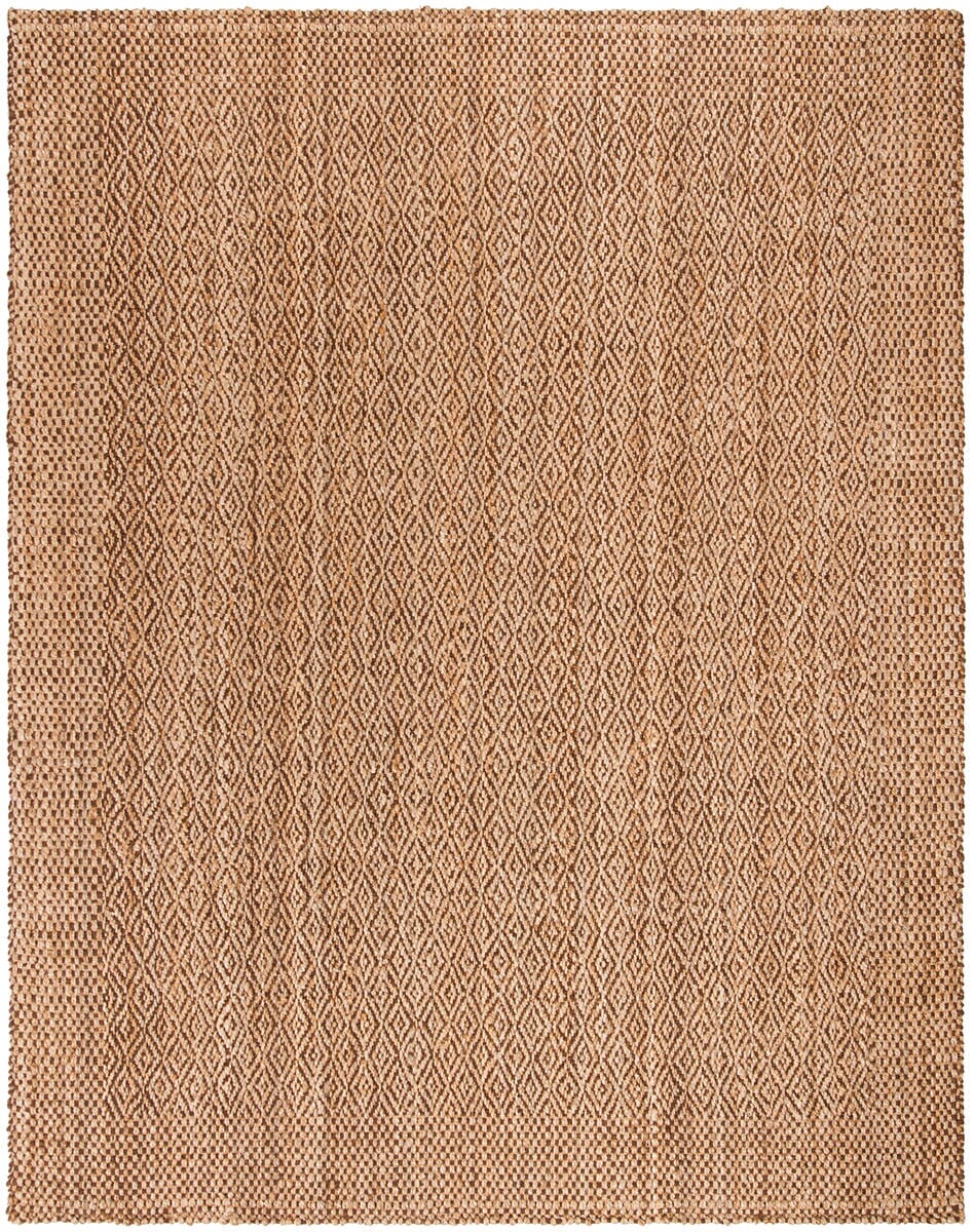 Safavieh Natural Fiber Nf183A Natural / Brown Solid Color Area Rug