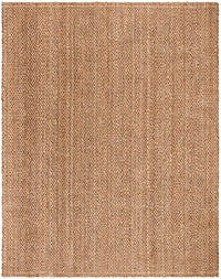 Safavieh Natural Fiber Nf183A Natural / Brown Solid Color Area Rug