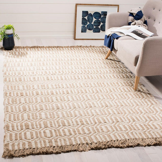 Safavieh Natural Fiber Nf184A Natural/Ivory Rug.