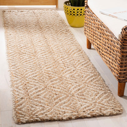 Safavieh Natural Fiber Nf185A Natural / Ivory Area Rug