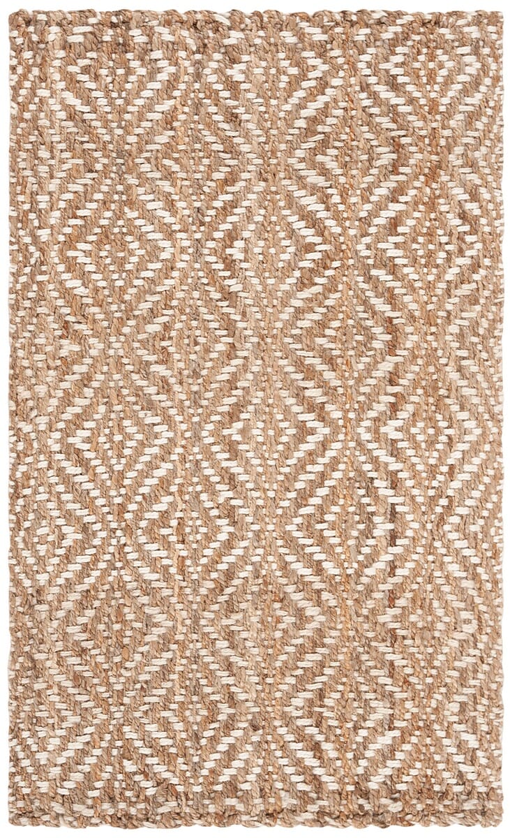 Safavieh Natural Fiber Nf185A Natural / Ivory Area Rug