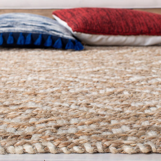 Safavieh Natural Fiber Nf185A Natural / Ivory Area Rug