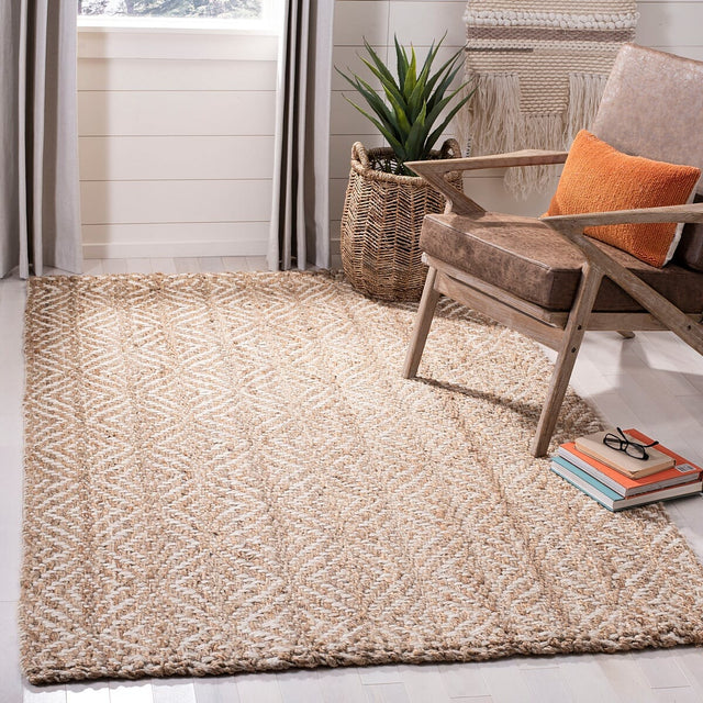 Safavieh Natural Fiber Nf185A Natural/Ivory Rug.