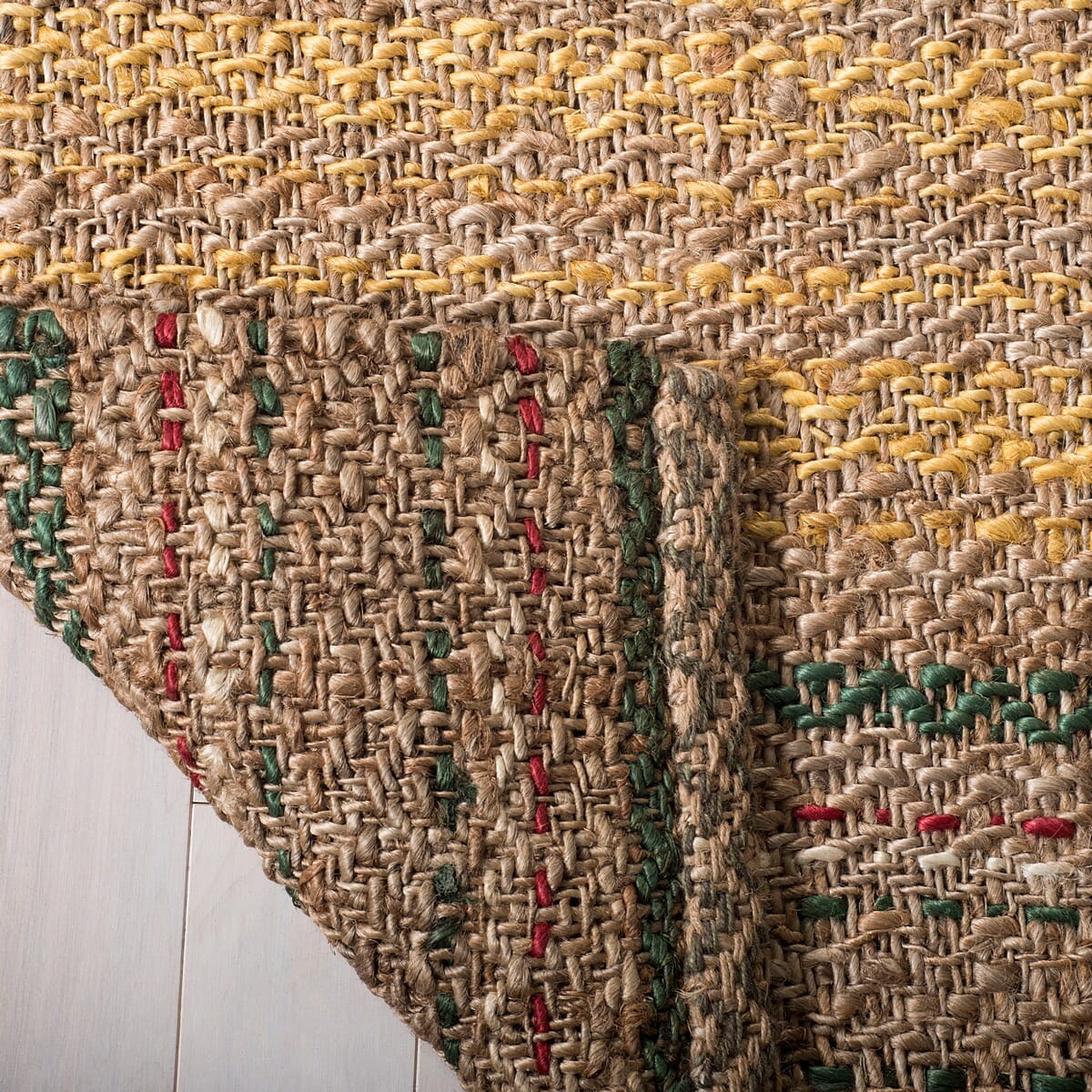 Safavieh Natural Fiber Nf202B Natural / Gold Rugs.
