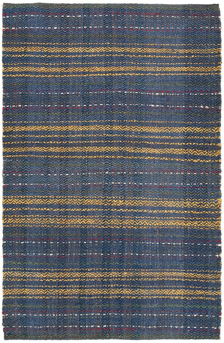 Safavieh Natural Fiber Nf202M Blue/Gold Rug.