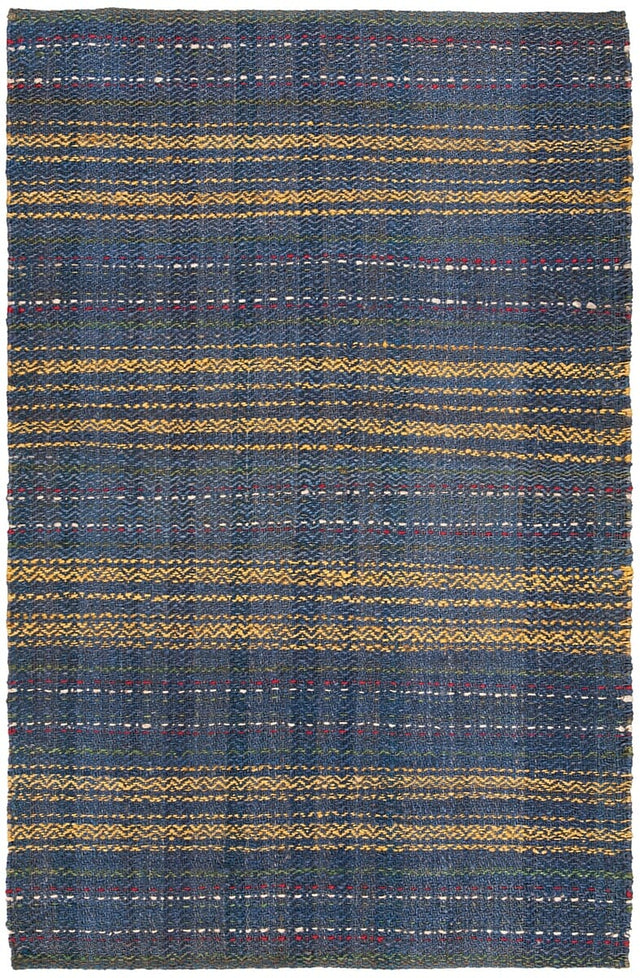 Safavieh Natural Fiber Nf202M Blue/Gold Rug.