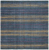 Safavieh Natural Fiber Nf202M Blue/Gold Rug.