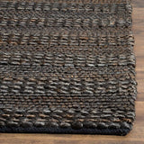Safavieh Natural Fiber Nf212C Charcoal Rug.