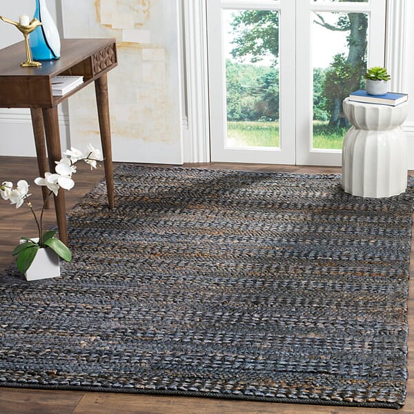 Safavieh Natural Fiber Nf212G Grey Natural Fiber Area Rug