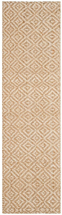 Safavieh Natural Fiber Nf261A Ivory / Natural Geometric Area Rug