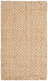 Safavieh Natural Fiber Nf261A Ivory / Natural Geometric Area Rug