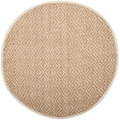 Safavieh Natural Fiber Nf261A Ivory / Natural Geometric Area Rug