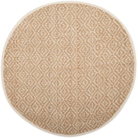 Safavieh Natural Fiber Nf261A Ivory / Natural Geometric Area Rug