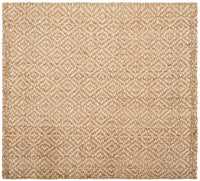 Safavieh Natural Fiber Nf261A Ivory / Natural Geometric Area Rug