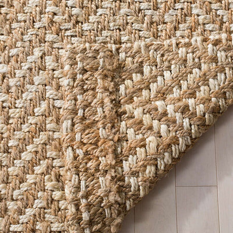 Safavieh Natural Fiber Nf264A Ivory / Natural Rugs.