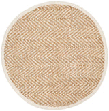 Safavieh Natural Fiber Nf264A Ivory / Natural Rugs.