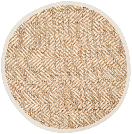 Safavieh Natural Fiber Nf264A Ivory / Natural Rugs.