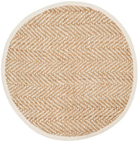 Safavieh Natural Fiber Nf264A Ivory / Natural Area Rug