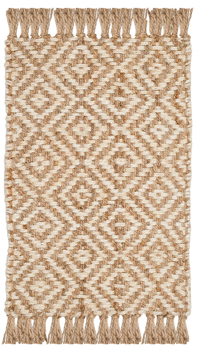 Safavieh Natural Fiber Nf266A Ivory / Natural Geometric Area Rug