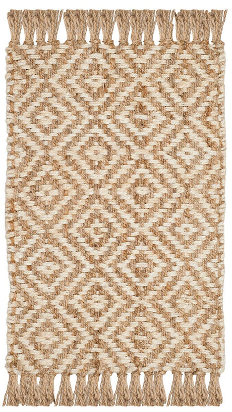 Safavieh Natural Fiber Nf266A Ivory / Natural Rugs.