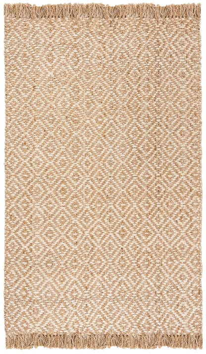 Safavieh Natural Fiber Nf266A Ivory / Natural Geometric Area Rug