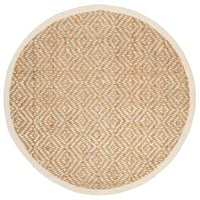 Safavieh Natural Fiber Nf266A Ivory / Natural Geometric Area Rug