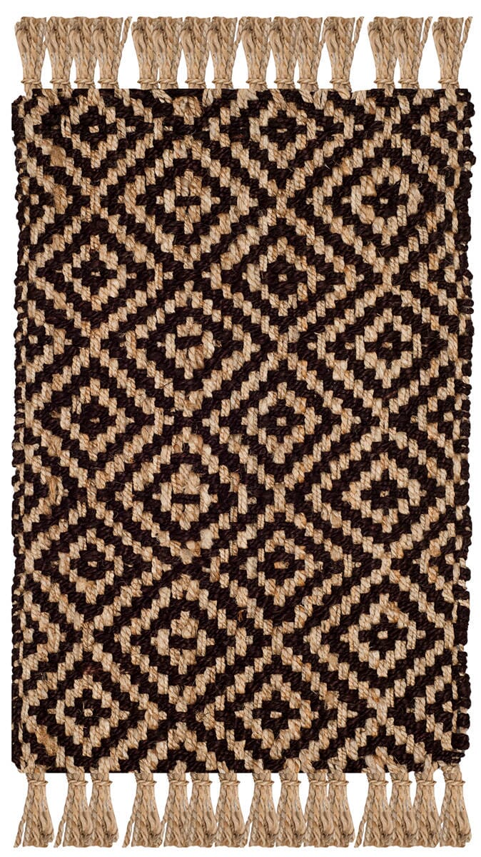 Safavieh Natural Fiber Nf266E Brown / Natural Geometric Area Rug