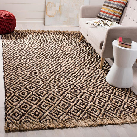 Safavieh Natural Fiber Nf266E Brown / Natural Rugs.