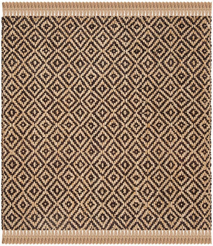 Safavieh Natural Fiber Nf266E Brown / Natural Geometric Area Rug