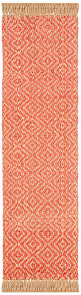 Safavieh Natural Fiber Nf266G Fuchsia / Natural Rugs.