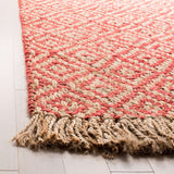 Safavieh Natural Fiber Nf266G Fuchsia / Natural Rugs.