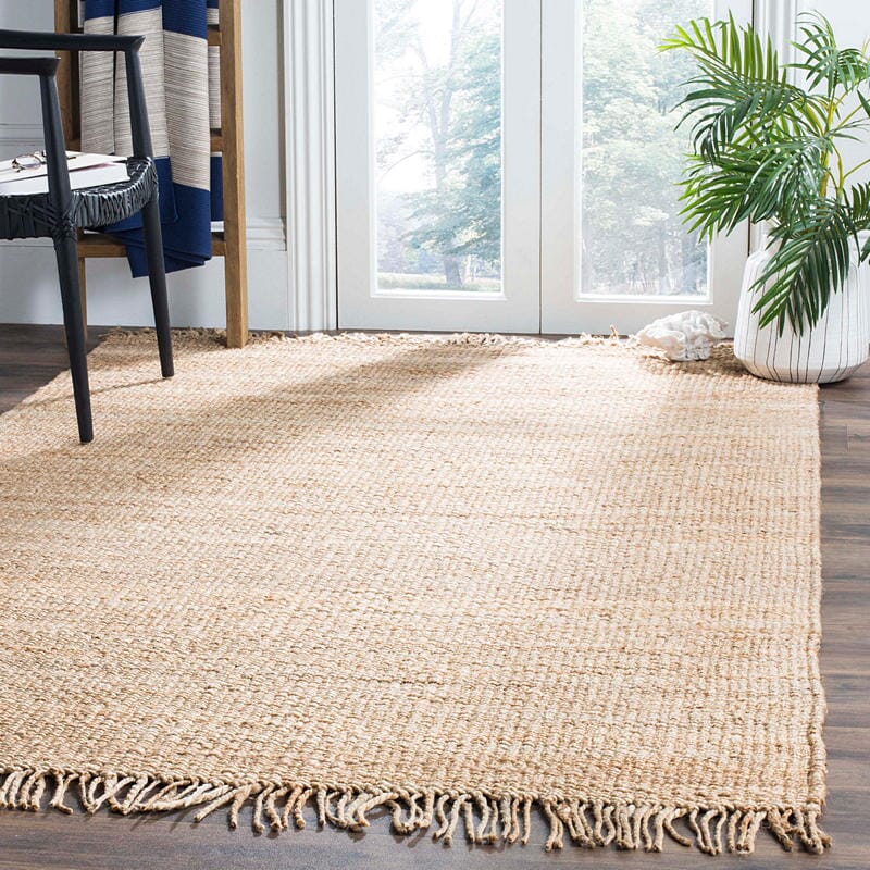 Safavieh Natural Fiber Nf368A Natural Solid Color Area Rug