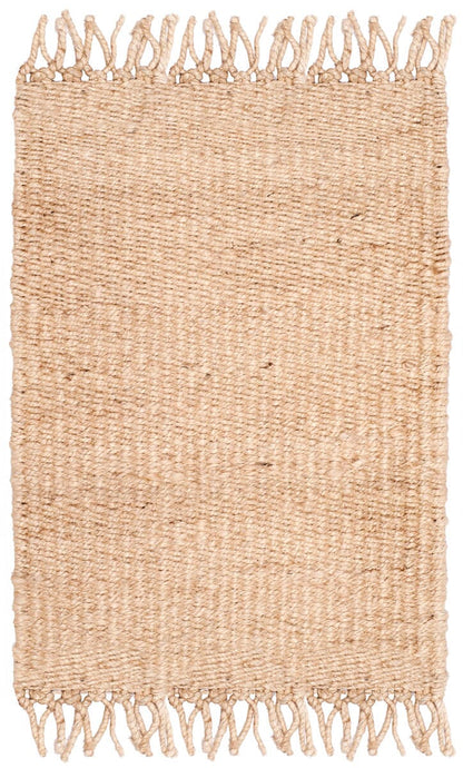 Safavieh Natural Fiber Nf368B Ivory Solid Color Area Rug