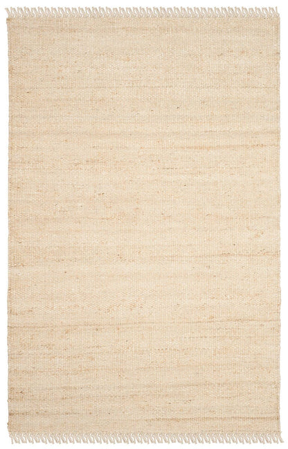 Safavieh Natural Fiber Nf368B Ivory Solid Color Area Rug