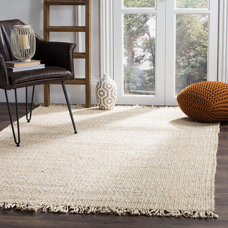 Safavieh Natural Fiber Nf368B Ivory Rug.