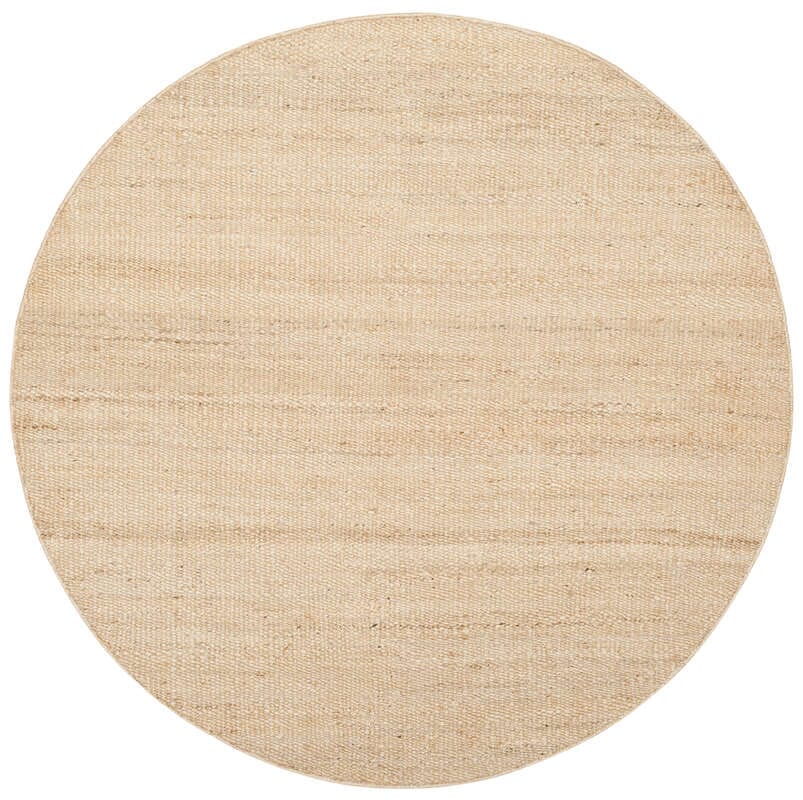 Safavieh Natural Fiber Nf368B Ivory Solid Color Area Rug