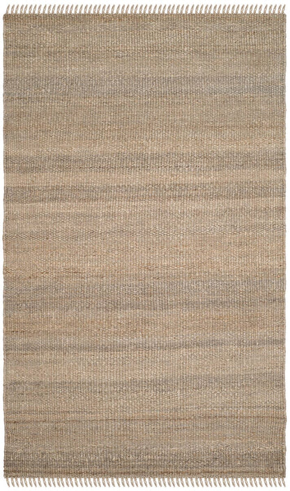 Safavieh Natural Fiber Nf368C Grey Solid Color Area Rug