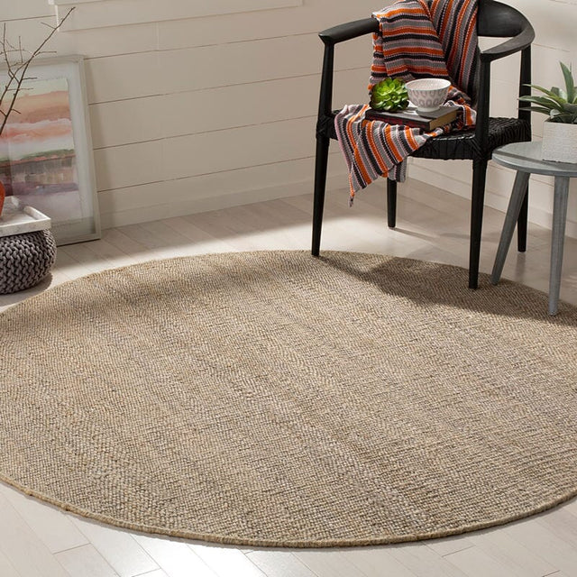 Safavieh Natural Fiber Nf368C Grey Rug.