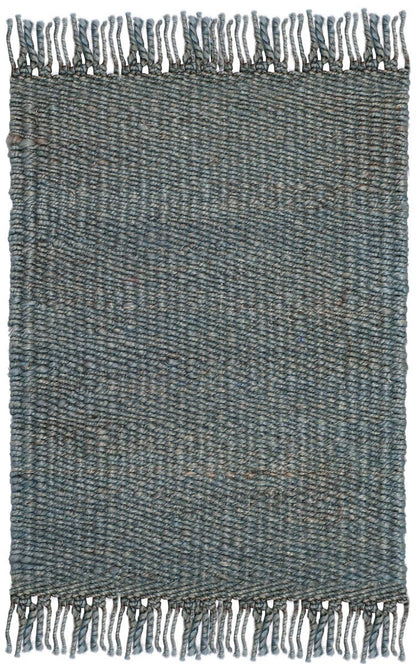 Safavieh Natural Fiber Nf368E Blue Solid Color Area Rug