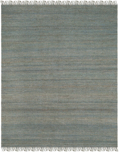 Safavieh Natural Fiber Nf368E Blue Solid Color Area Rug