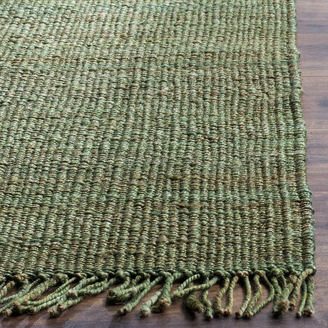 Safavieh Natural Fiber Nf368G Green Rug.