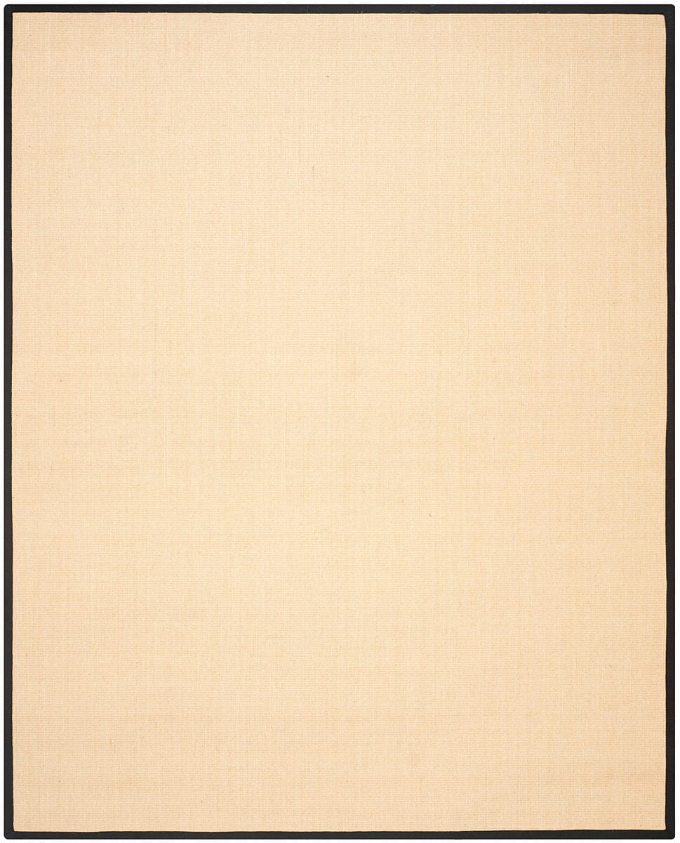 Safavieh Natural Fiber Nf441A Maize / Black Rugs.