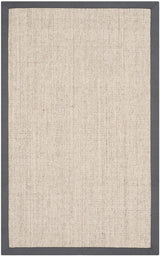 Safavieh Natural Fiber nf441b Marble / Grey Rugs.
