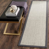 Safavieh Natural Fiber nf441b Marble / Grey Rugs.