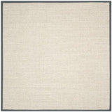 Safavieh Natural Fiber nf441b Marble / Grey Rugs.