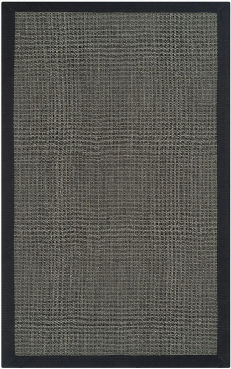 Safavieh Natural Fiber nf441d Charcoal / Charcoal Rugs.