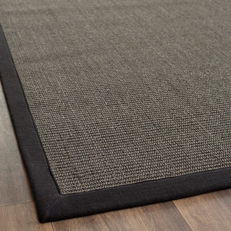 Safavieh Natural Fiber nf441d Charcoal / Charcoal Rugs.