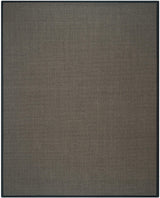 Safavieh Natural Fiber nf441d Charcoal / Charcoal Rugs.