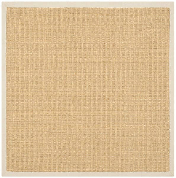 Safavieh Natural Fiber Nf441K Maize / Wheat Solid Color Area Rug