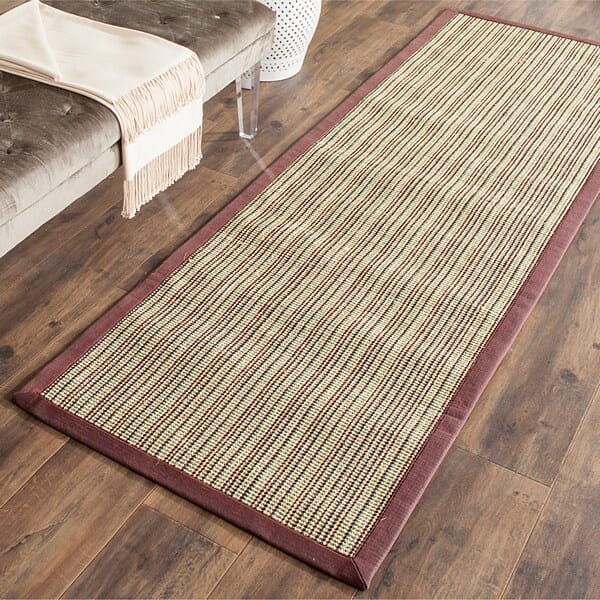 Safavieh Natural Fiber nf442c Blue / Purple Natural Fiber Area Rug